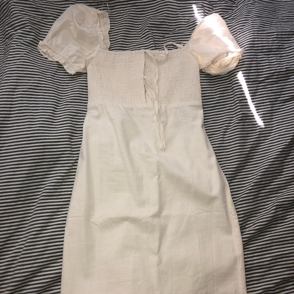 ASTR The Label White mini dress